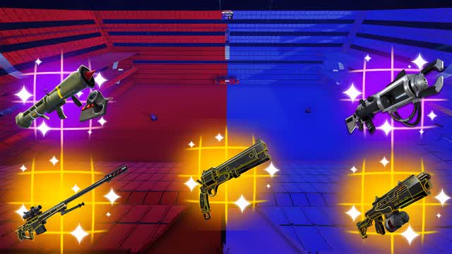 🚀RED VS BLUE: SPACEWAR [ZERO BUILD]🔴🔵