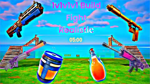 1v1v1v1 Build Fight realistic