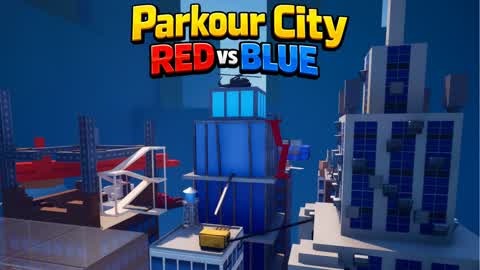 🔴🔵RED VS BLUE PARKOUR CITY