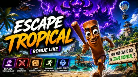 Tropical Escape! [ROGUELIKE]
