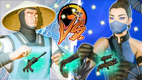 RAIDEN VS KITANA ⚔️ - MORTAL KOMBAT