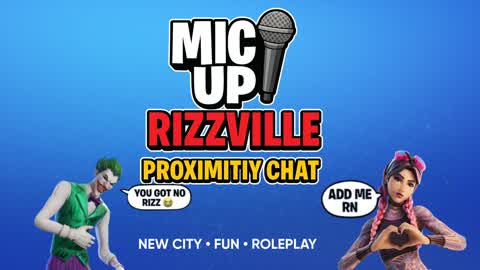 MIC UP 🔊 RIZZVILLE – PROXIMITY CHAT