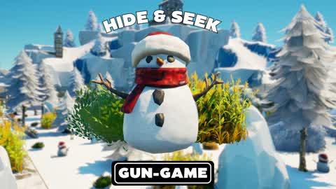 ❄️ Frosty Gun Game: Hide & Seek ❄️
