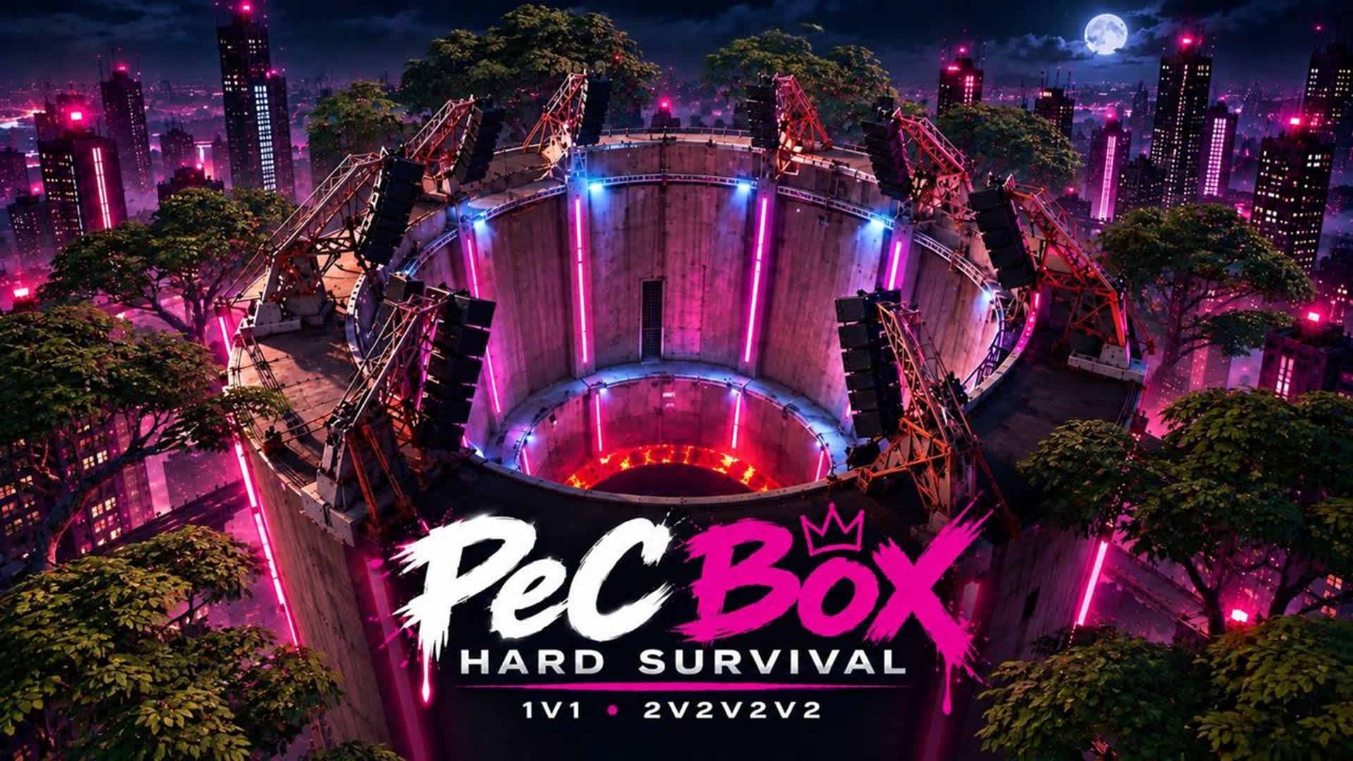Pecbox hard survival / 1v1 - 2v2v2v2