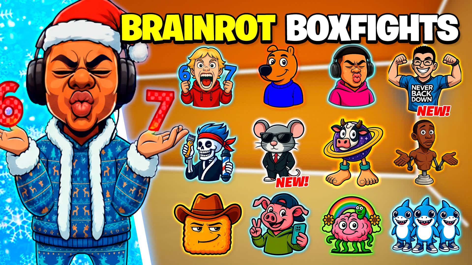 🧠 BRAINROT BOXFIGHTS 📦 MEME PVP 📦