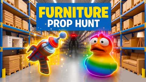 FURNITURE PROP HUNT🚪[BACKROOMS]