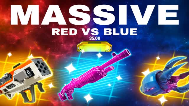 MASSIVE RED VS BLUE 🔴🔵 (NEW)
