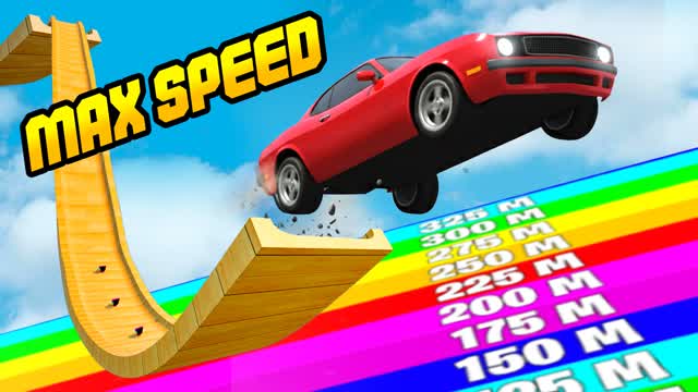 RAMP JUMP CAR DRIVE
