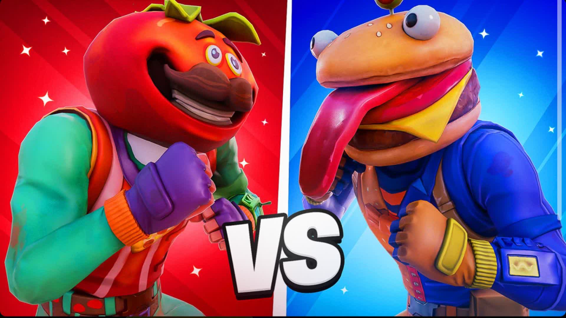 FOOD RED VS BLUE 🔴🔵