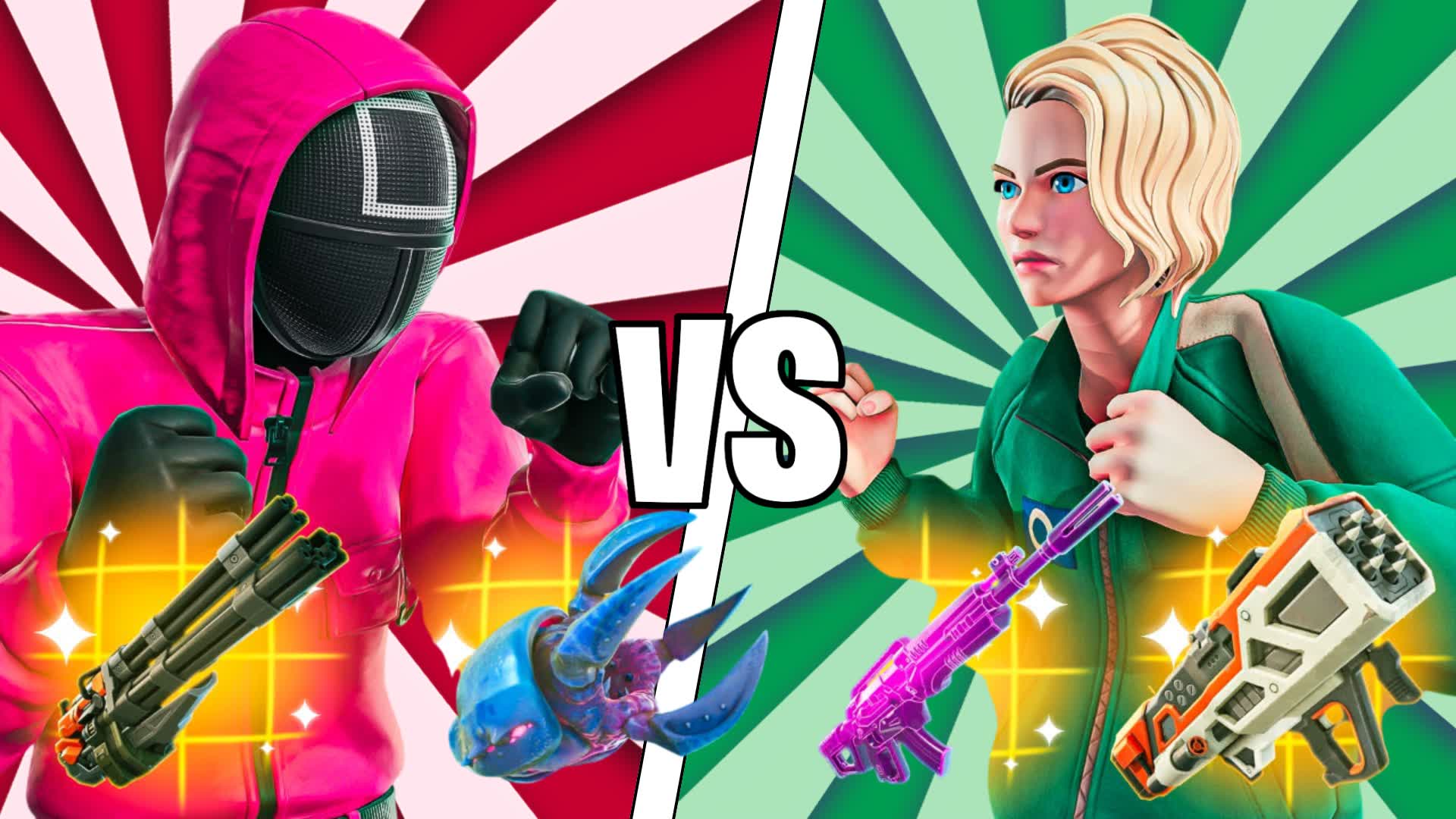 SQUIDGAME RED VS GREEN🔴 🟢 OCTO⭐