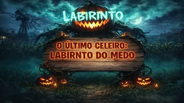 🎃🌾 Último Celeiro: Labirinto Medo 🌾🎃