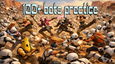 100+ bots practice