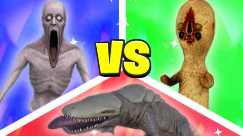 👹 SCP 096 VS SCP 173 VS SCP 682 🔥