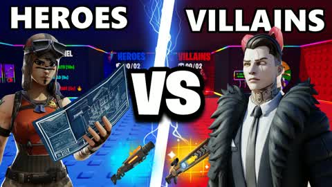 🦸HERO VS VILLAINS🦹 PIECE CONTROL 2v2