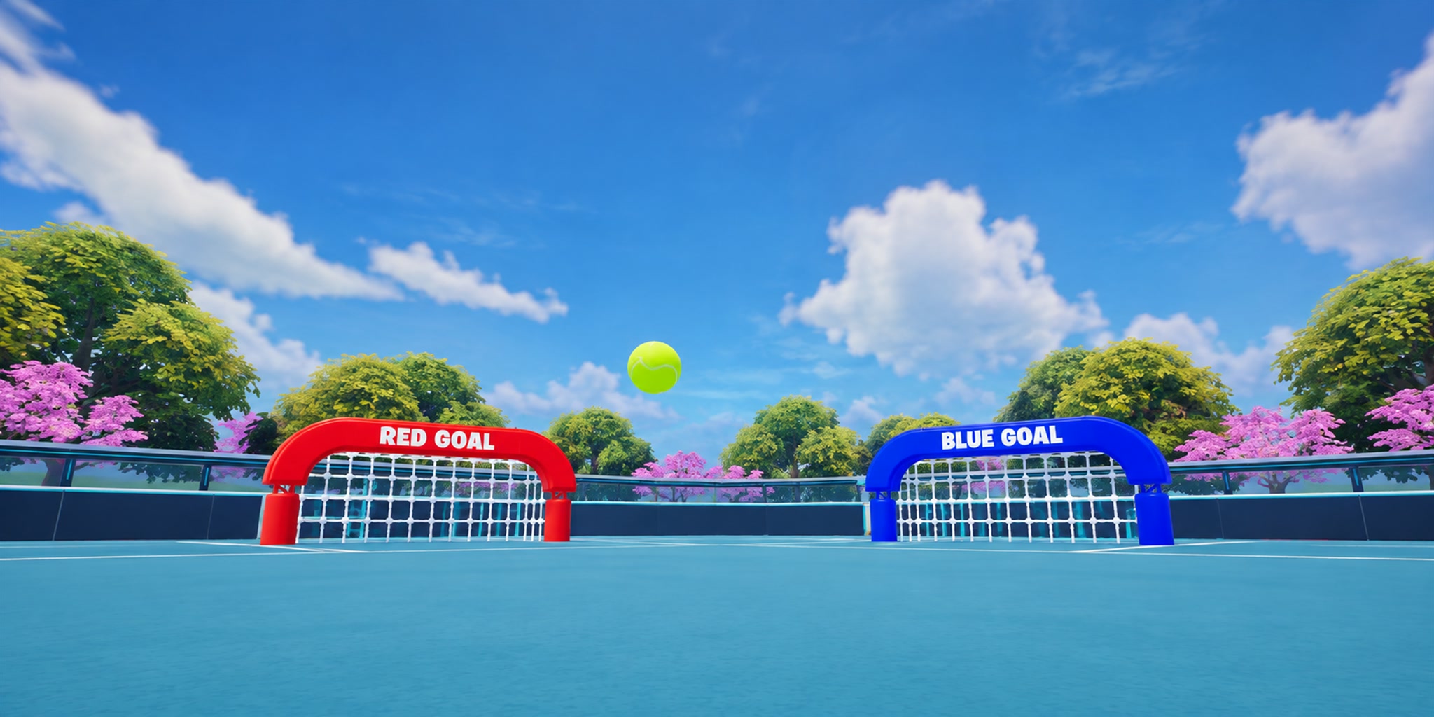 Fortnite Tennis RED VS BLUE🎾