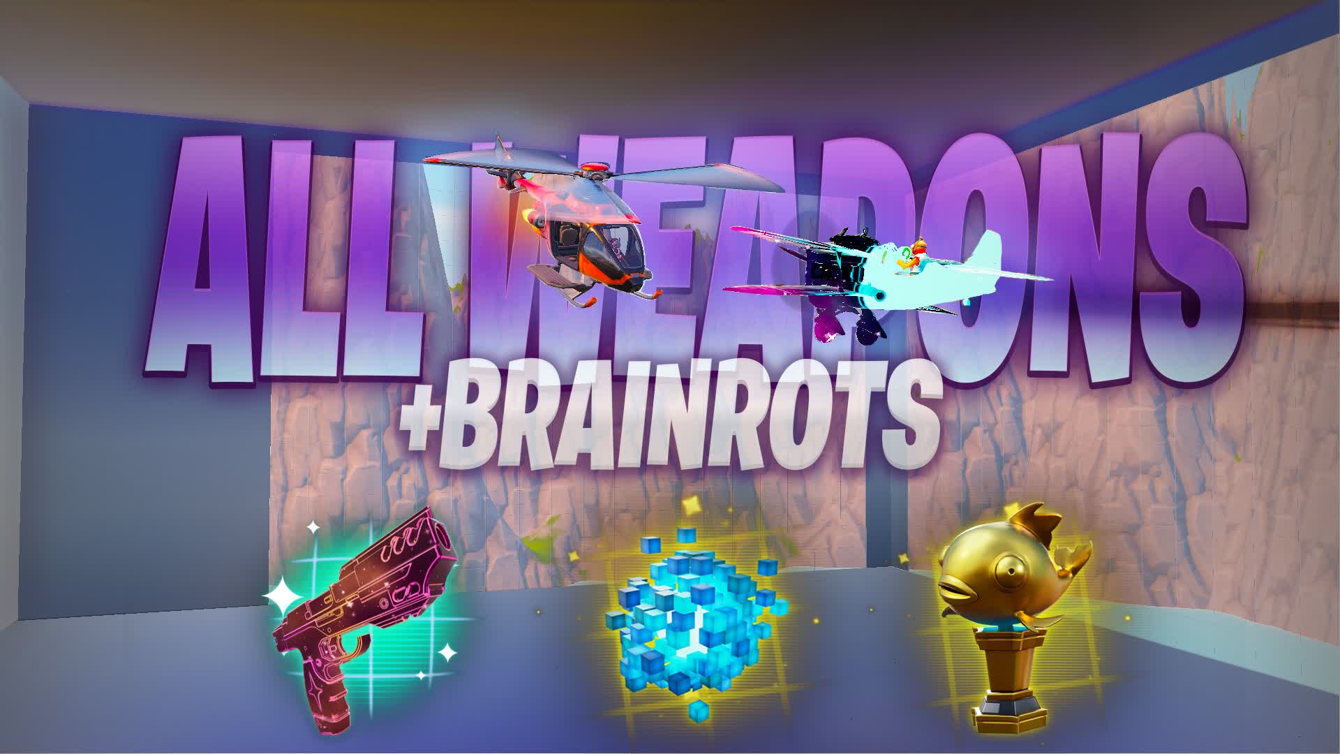 ALL WEAPONS FFA *BRAINROTS BONUS* 🔫🦈