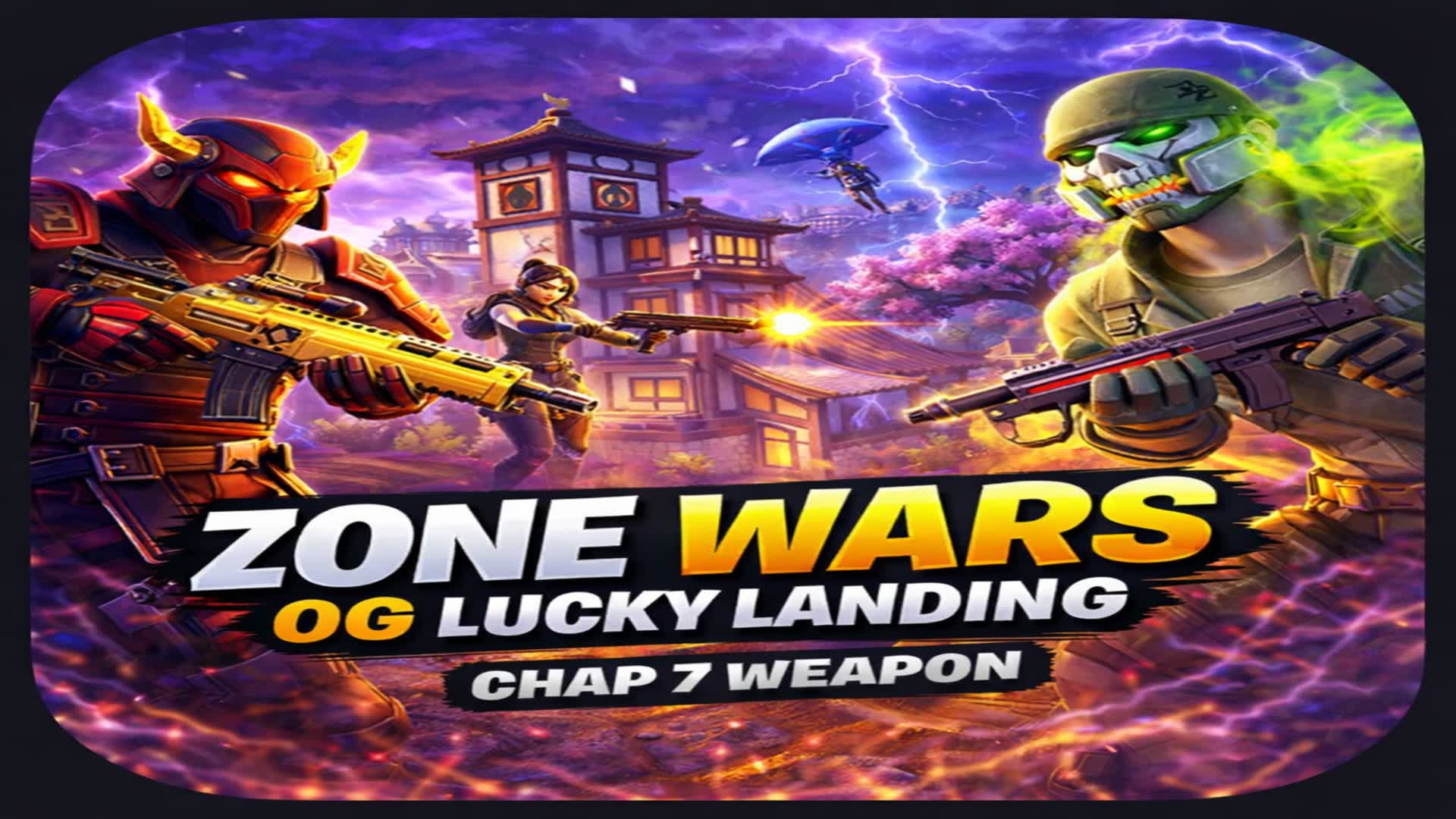 Lucky Landing 2.0 – OG Zone Wars (solo)