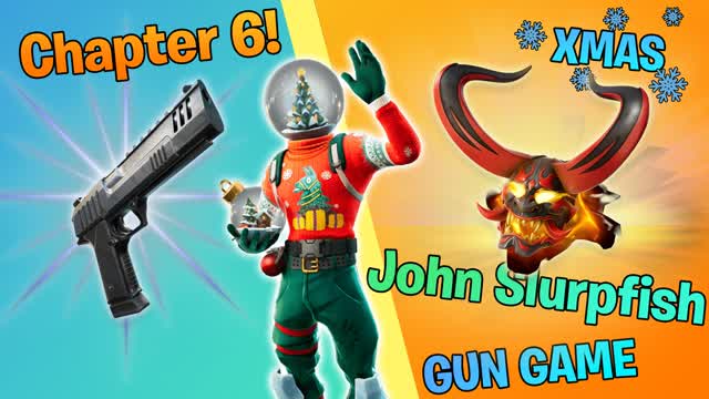 ❄️ JOHN SLURPFISH GUN GAME 🔫 ONE SHOT