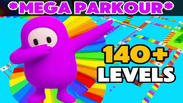 ⭐️MEGA PARKOUR 140+ LEVEL OBBY⭐️