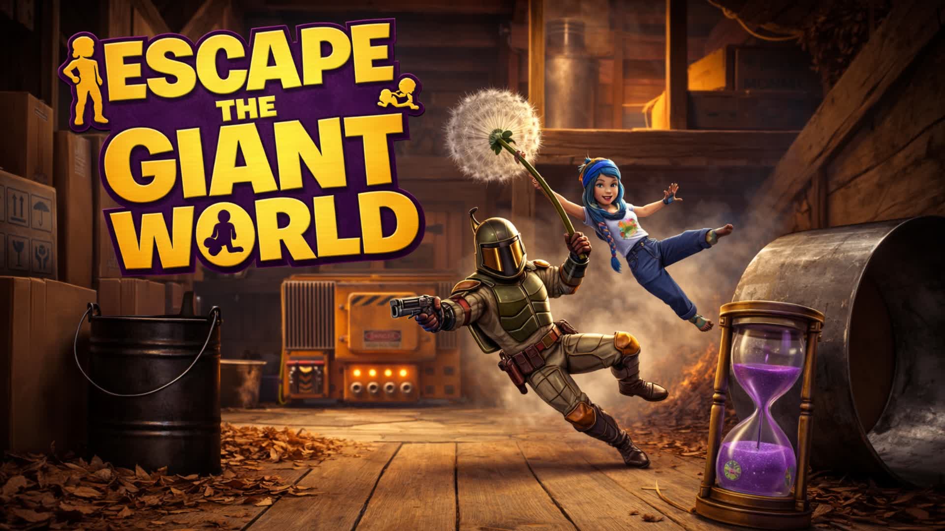 巨大ワールドから脱出せよ