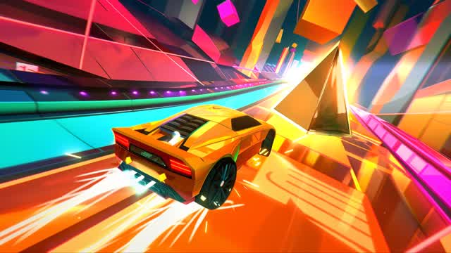 GEOMETRY DASH LEVEL 1 IN CAR