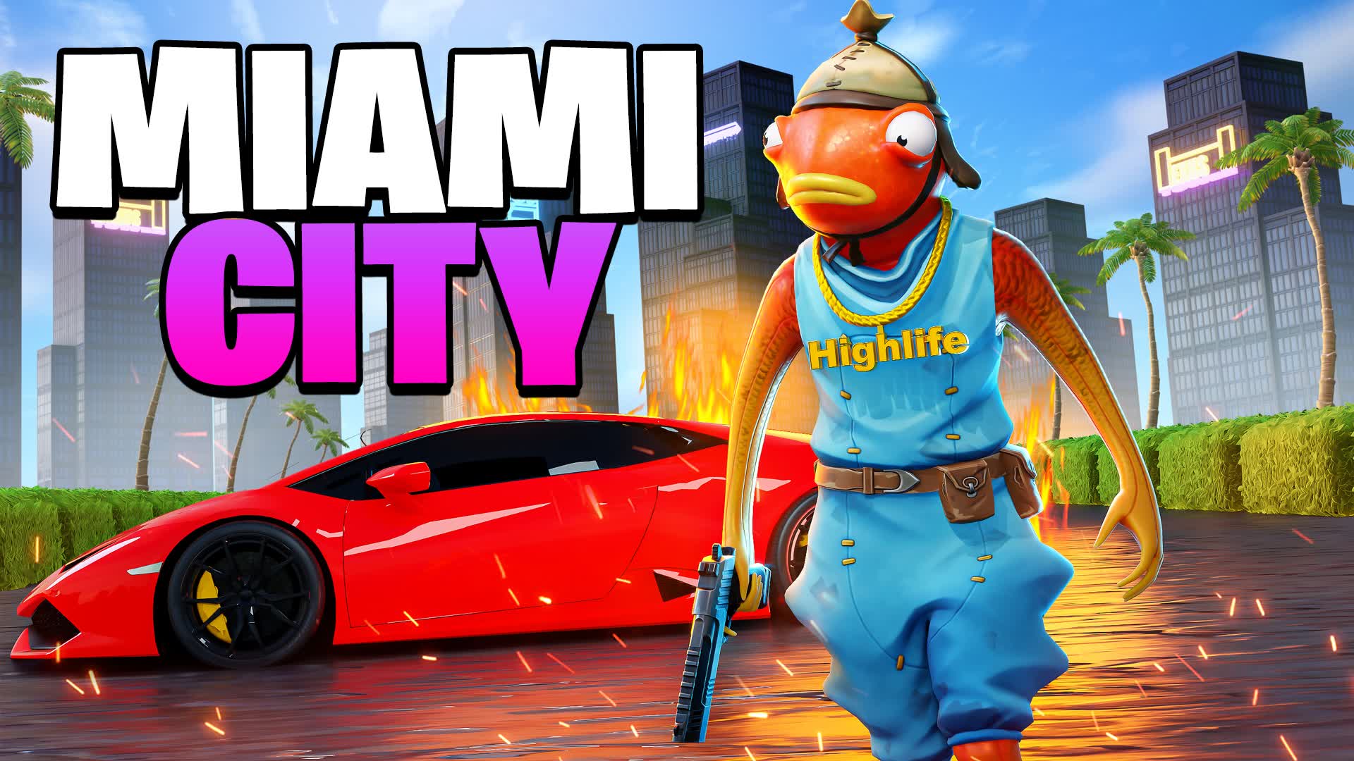 🚔MIAMI CITY RP🏙️ DRIVE FFA💥