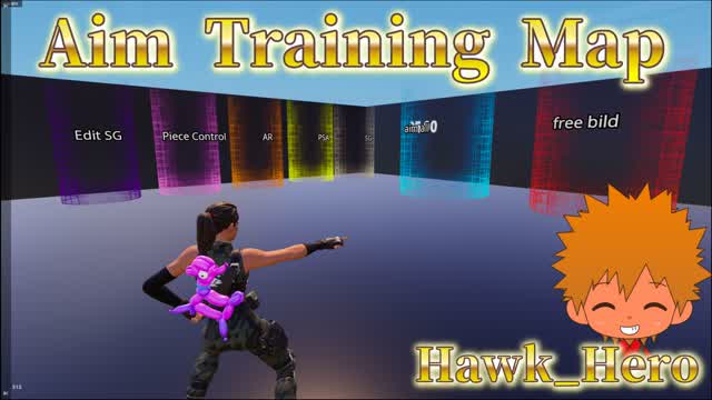 Hawk_Hero aim training map(5min)