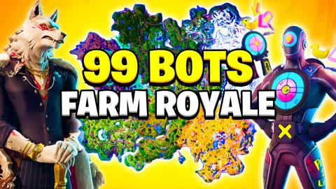 99 BOTS ROYALE⭐BASE WARS FFA (ALL CARS)
