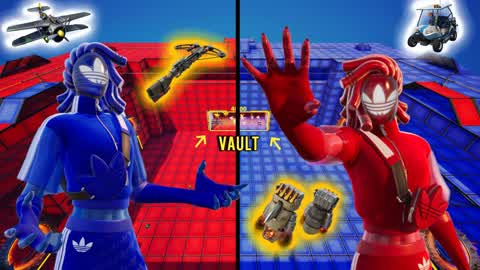 CRAZY RED VS BLUE WARS🔴🔵