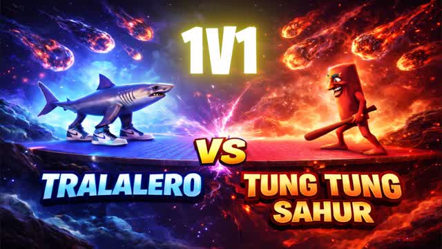 1V1 Tralalero Tralala vs Tung Tung Sahur