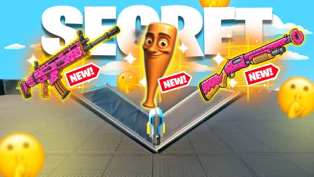 SECRET 1V1 MAP ALL GUNS 🤫