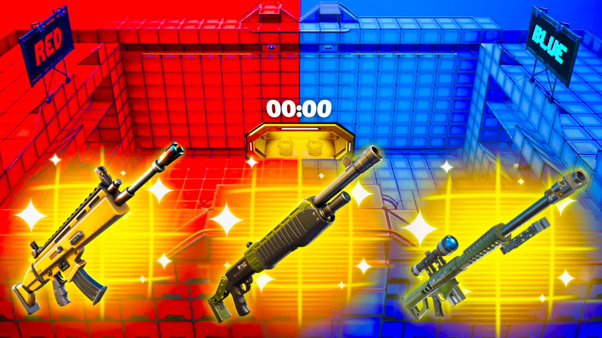 CRAZY RED VS BLUE🔴🔵