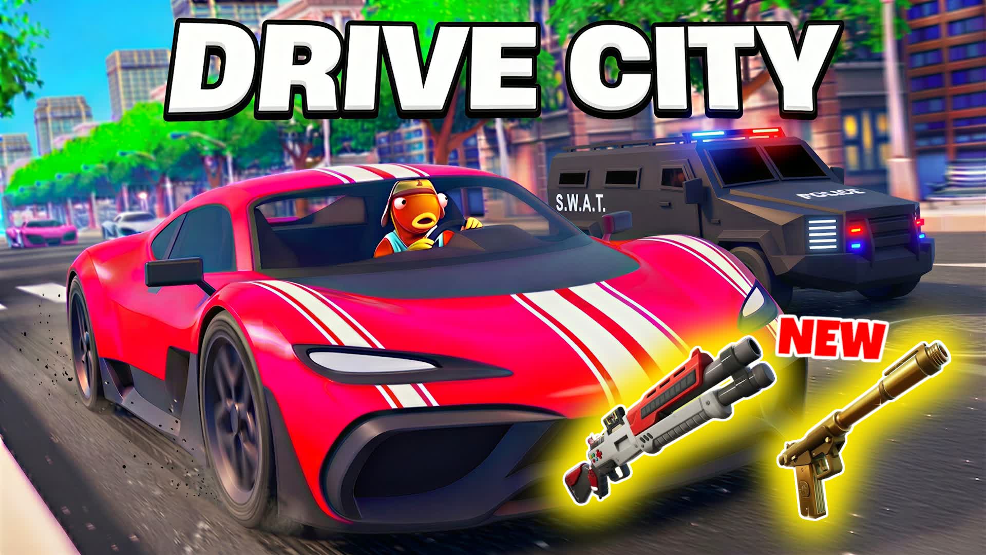🚔ドライブシティ💥
