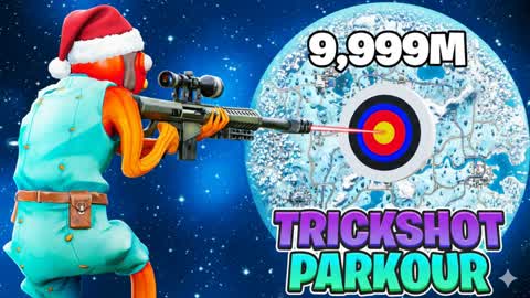 SUPER WINTER TRICK SHOT PARKOUR 100+ 🎯