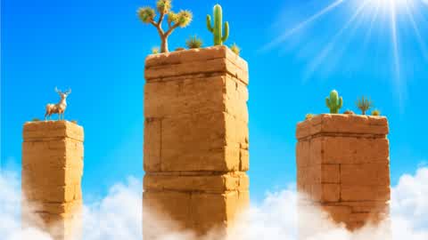 Desert Pillars