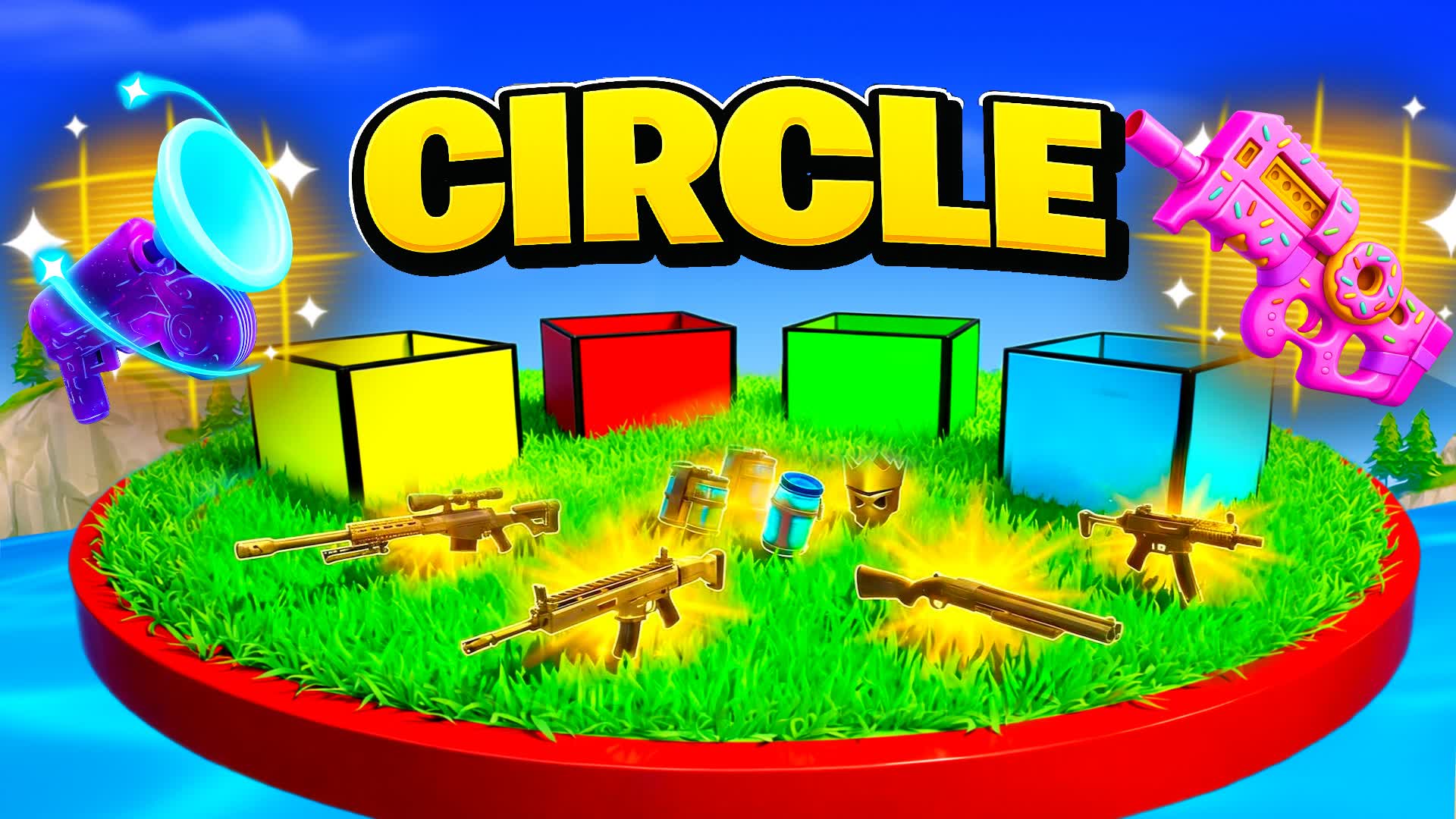 1v1v1 CIRCLE-FREE FOR ALL