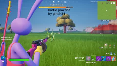glitch battle practice