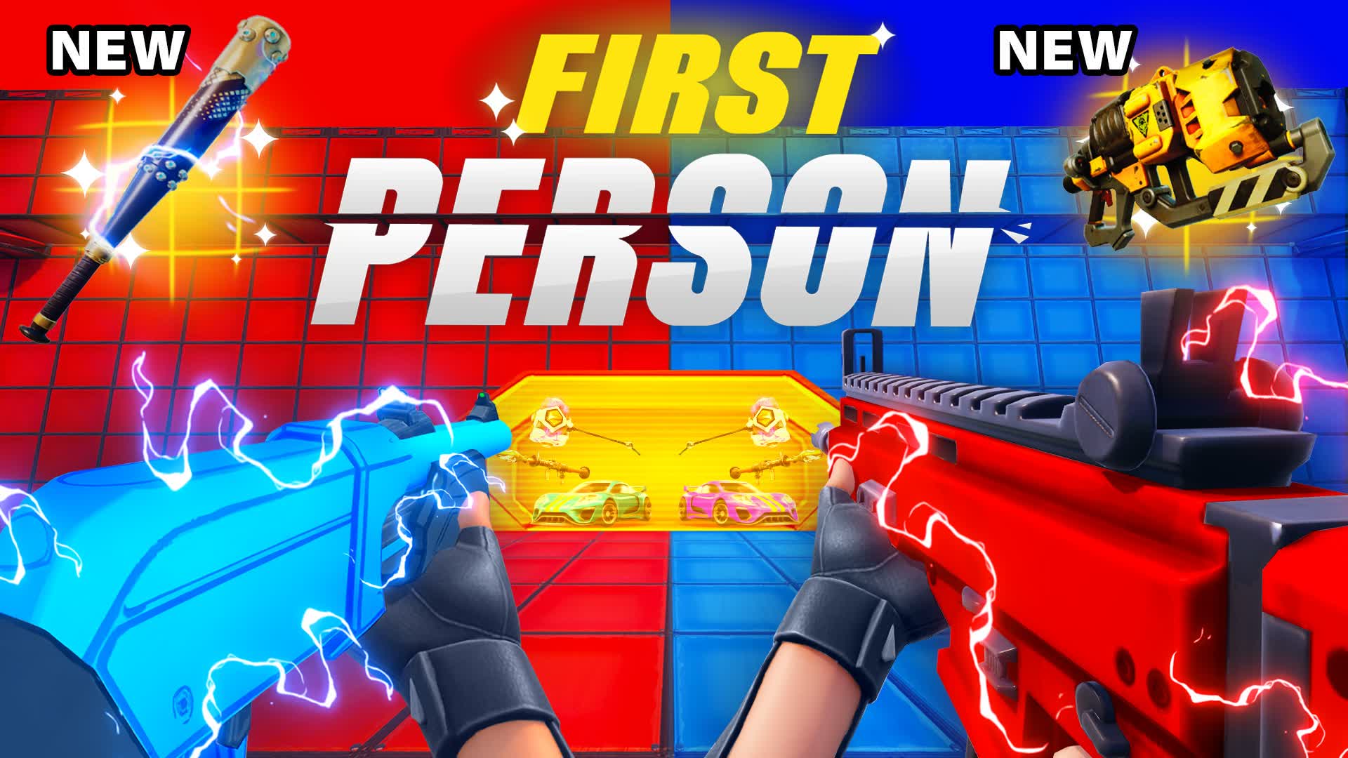 FIRST PERSON RED VS BLUE 🔴🔵 FPS