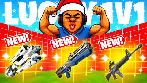 Lucky 1V1 With Every Gun and rides pvp