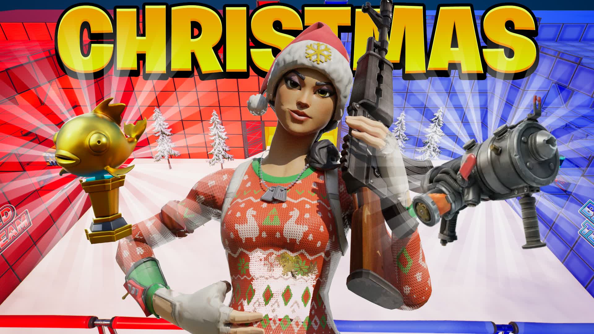 SUPER CHRISTMAS🎄RED VS BLUE 🔴🔵