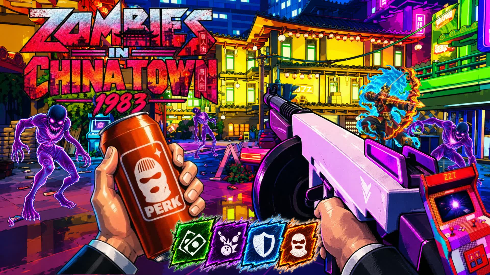 Zombies in China Town 1983, Fortnite island 0630-5421-7260 by foxity3810