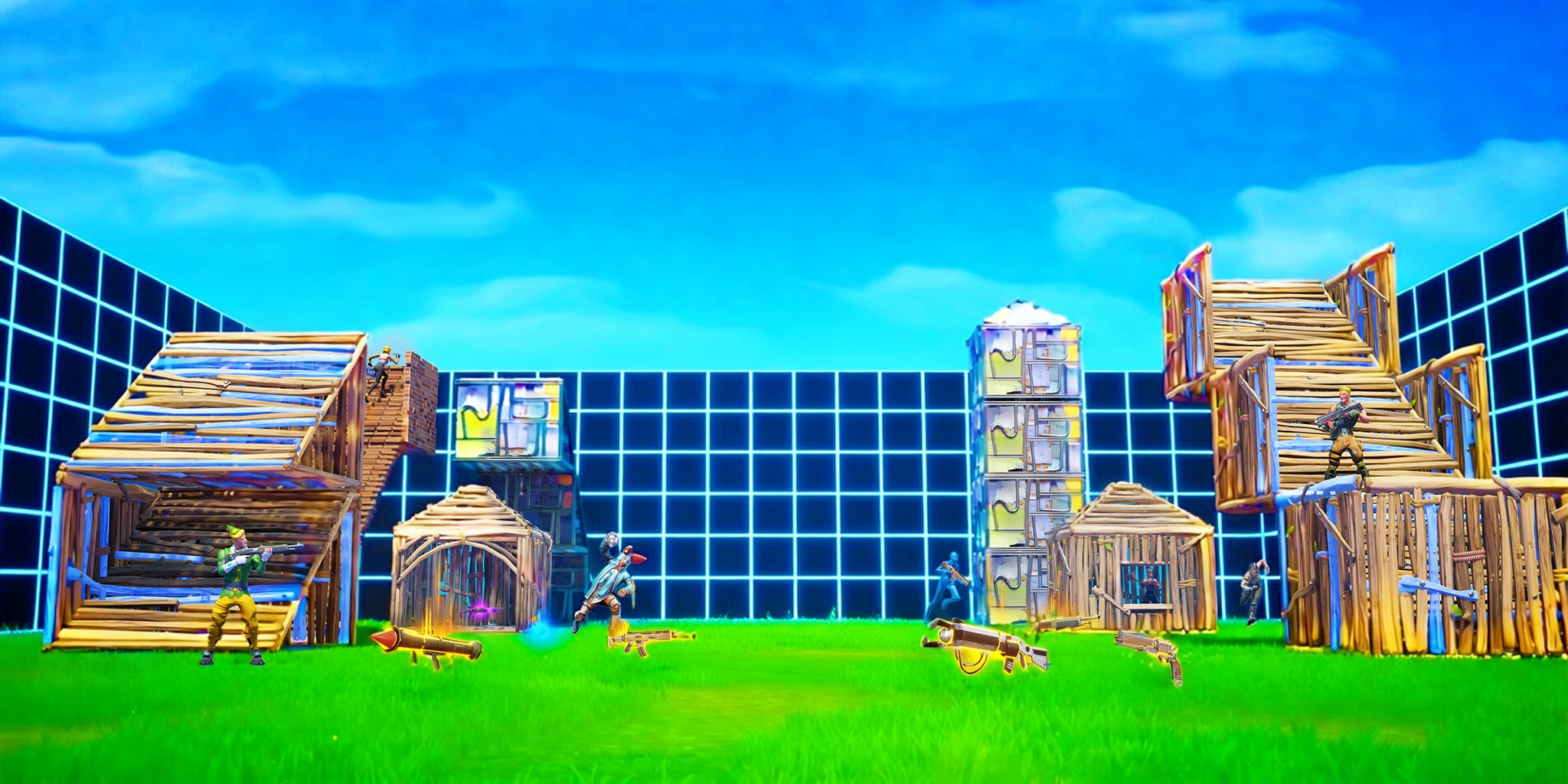 SUPER 1V1 FFA ALL GUNS & VEHICLES