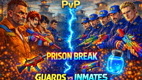 Guards vs Inmates Team Deathmatch PVP