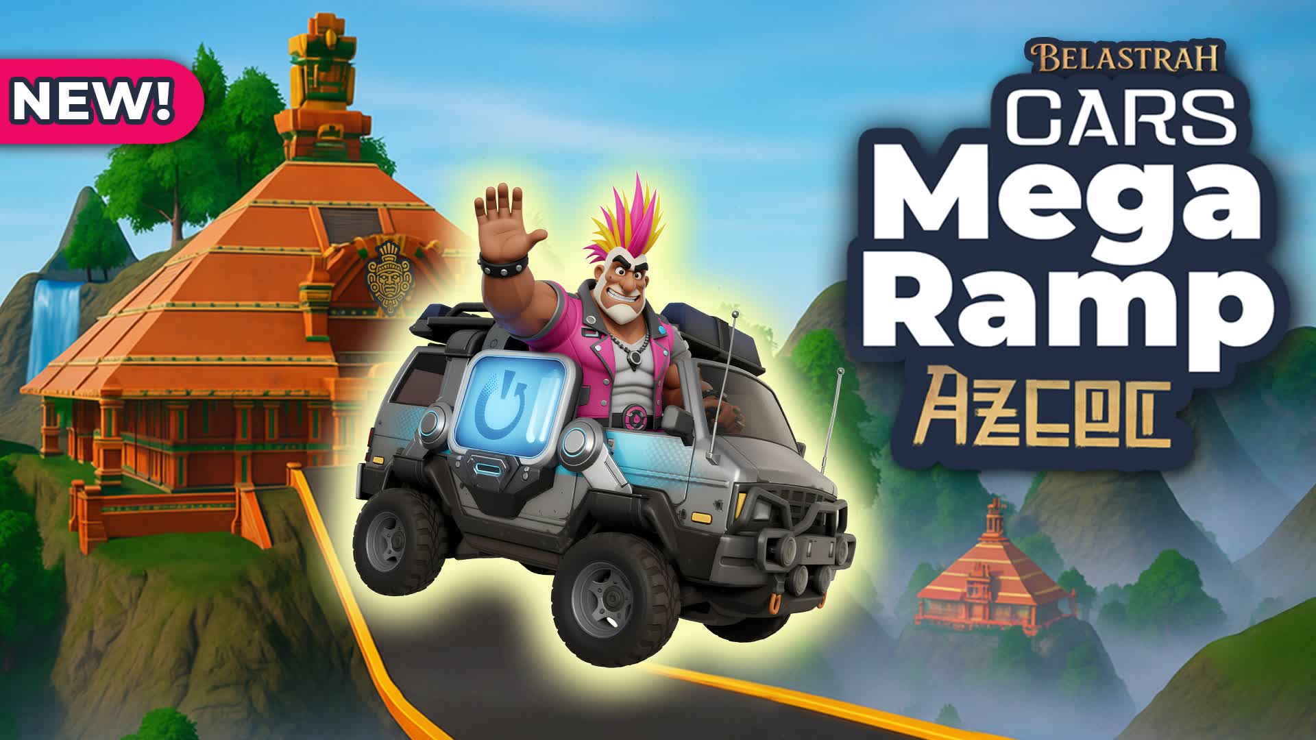 Cars Mega Ramp AZTEC
