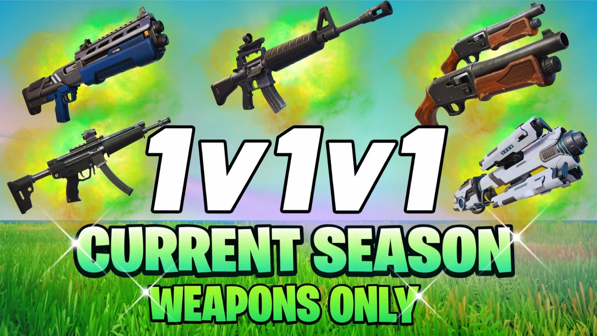 1v1v1 Solo Armas de la Temporada Actual