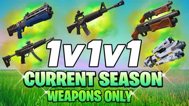 1v1v1 Solo Armas de la Temporada Actual