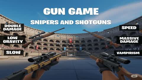 Chaotic Coliseum: Extreme Gun Game!