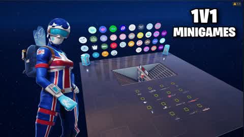 1V1 MINIGAMES 🎯 BUILD FIGHTS 👑