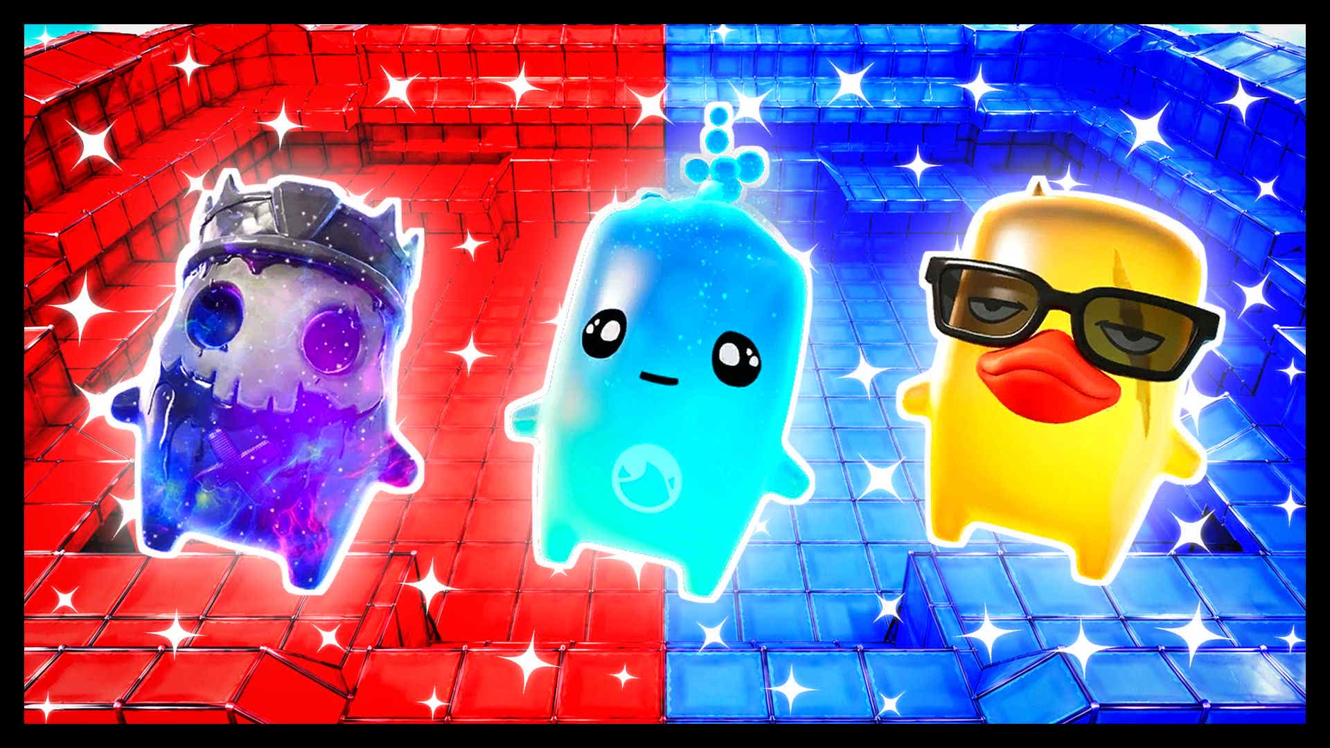 BLUE VS RED KEEP TARGETS CENTERED 🔵🔴