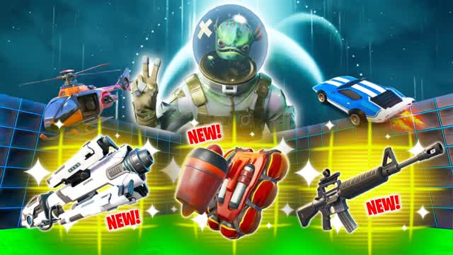 NEW WORLD 1V1 FFA - ALL WEAPONS & RIDES